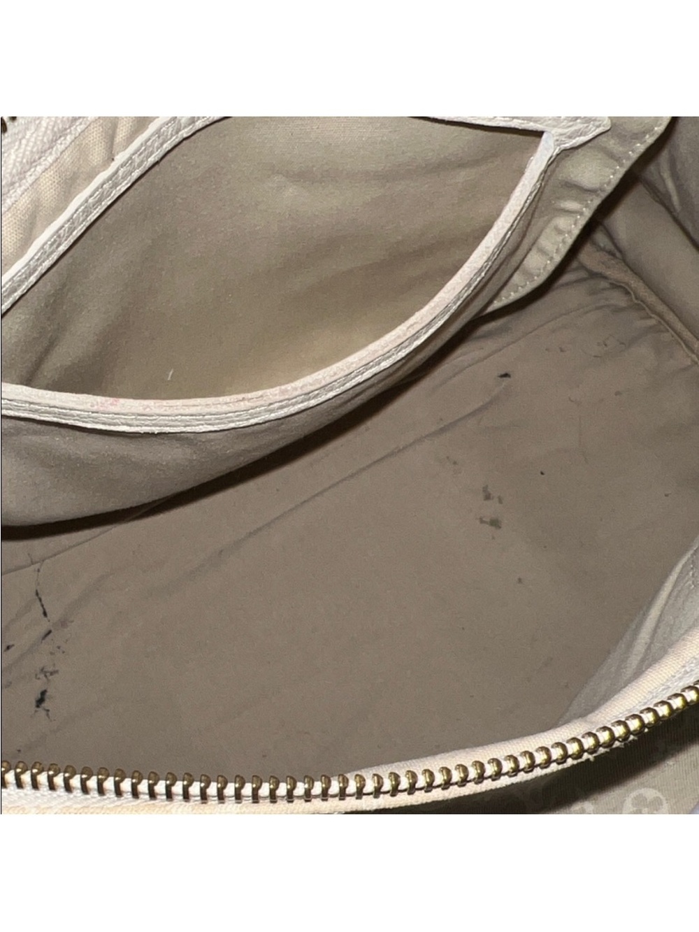 Louis Vuitton Cream Monogram Idylle Speedy 30 - Picture 3 of 7